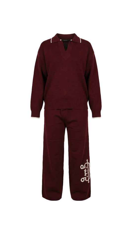 ‘CIPHER’ | BURGUNDY