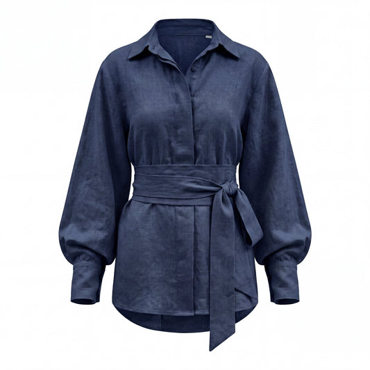 'VERA' - Belted Chemise